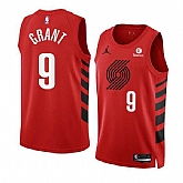 Men's Portland Trail Blazers #9 Jerami Grant 2022-23 Red Statement Edition Swingman Stitched Basketball Jersey Dzhi,baseball caps,new era cap wholesale,wholesale hats
